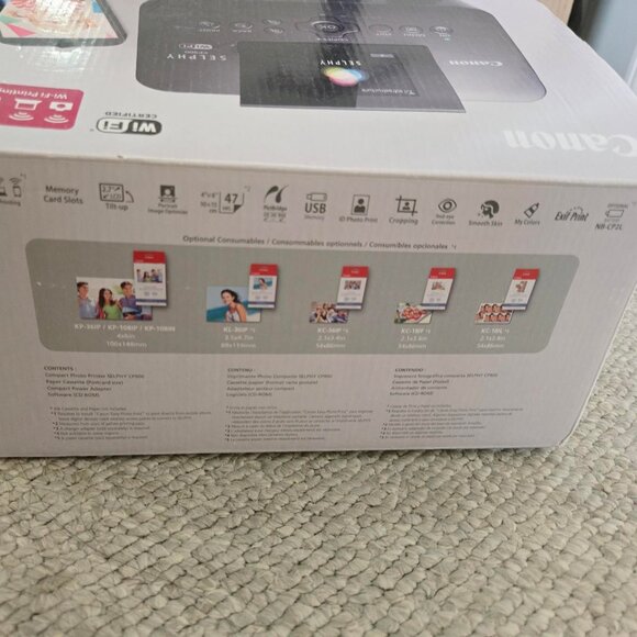 Like New CANON Selphy CP900 Wireless Photo Printer with Paper and Ink - Picture 3 of 15